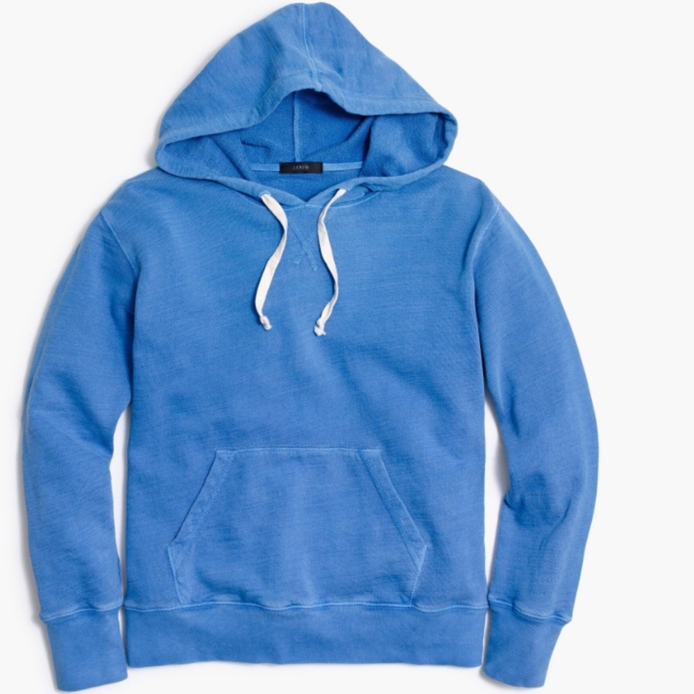 J Crew. Women’s Vintage Fleece Blue Hoodie. Size XXS